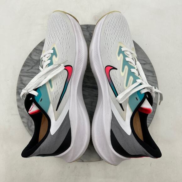 Nike Mens 11 Running Shoes Air Zoom Winflo 7 Lightweight Trainer CJ0291-100 - Picture 6 of 13